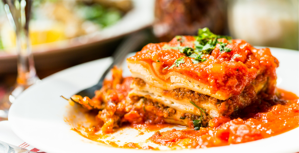 Wood Fired Beef Lasagna