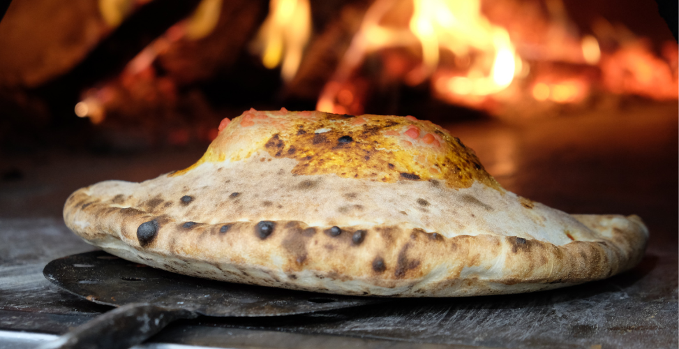 Wood Fired Classic Pepperoni and Mozzarella Calzone