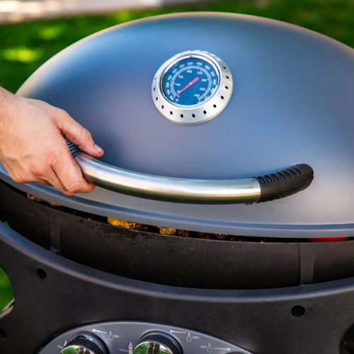 Pit Boss Sportsman 3 Portable Gas BBQ – 26,000 BTU, 3 Stainless Steel Burners, 3,066 sq. cm Cooking Area