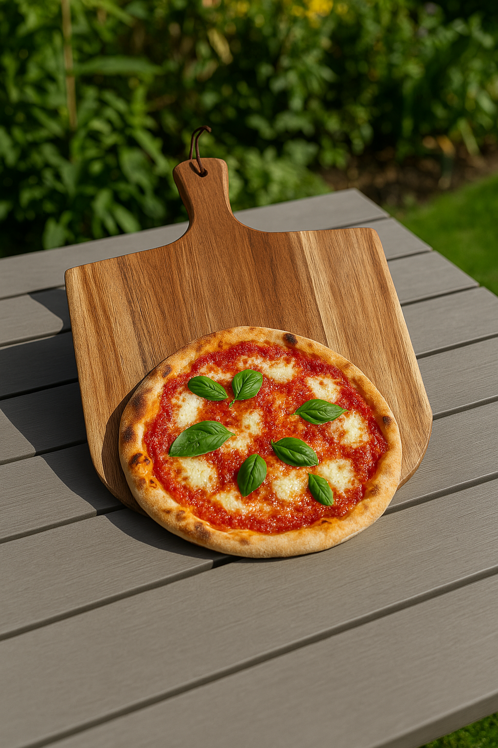 Acacia Wooden Pizza Peel – 14 Inch