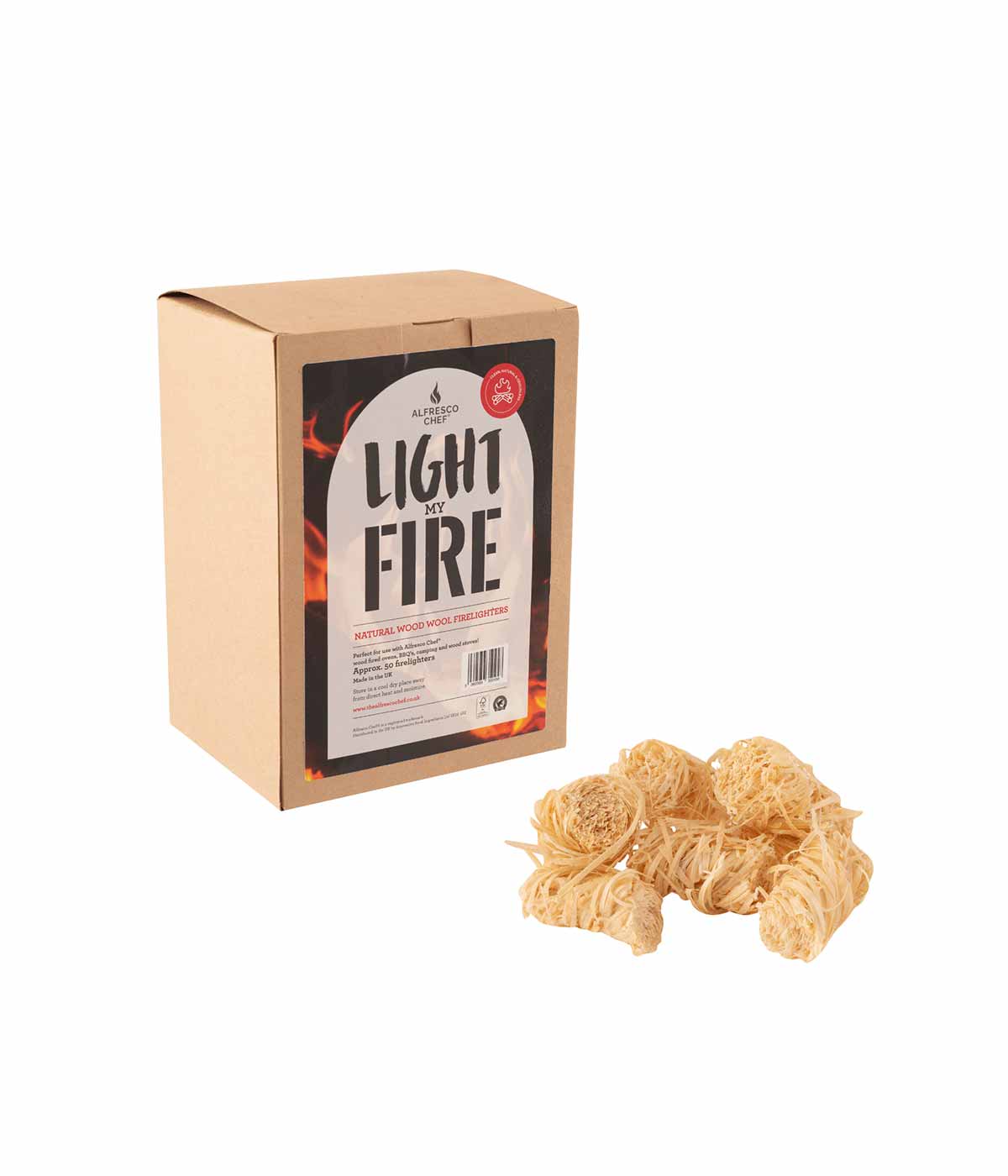 Alfresco chef wood wool