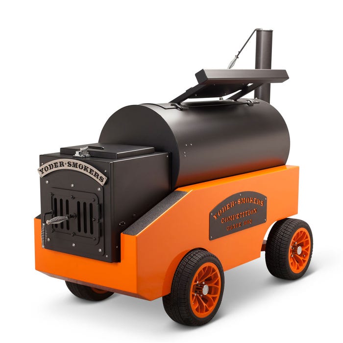 Yoder Smokers Cimarrons Pellet Smoker – Competition Cart (PRE-ORDER)