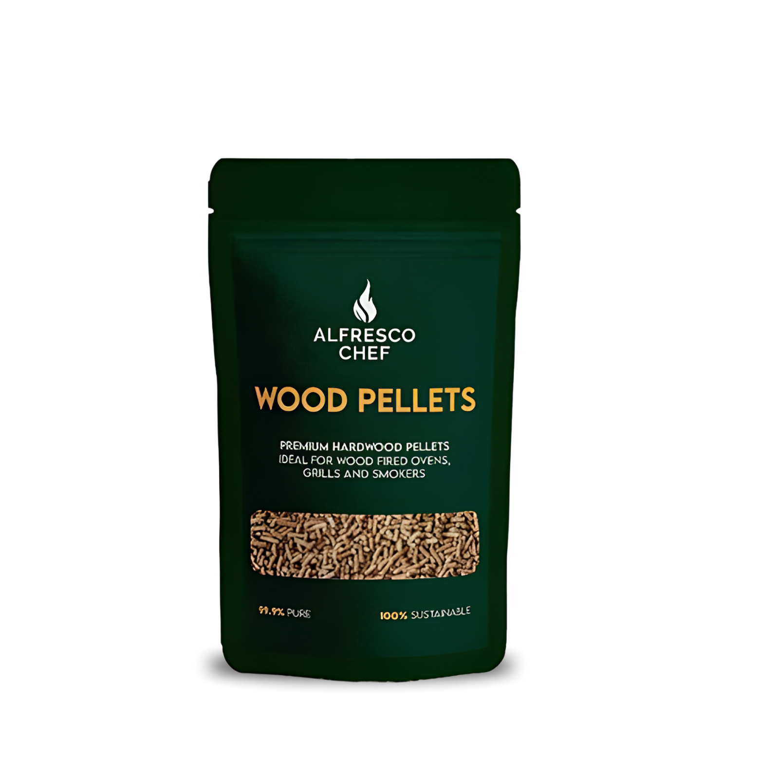 Wood Pellets 3KG per bag - 100% Pure Wood Pellets - Alfresco Chef