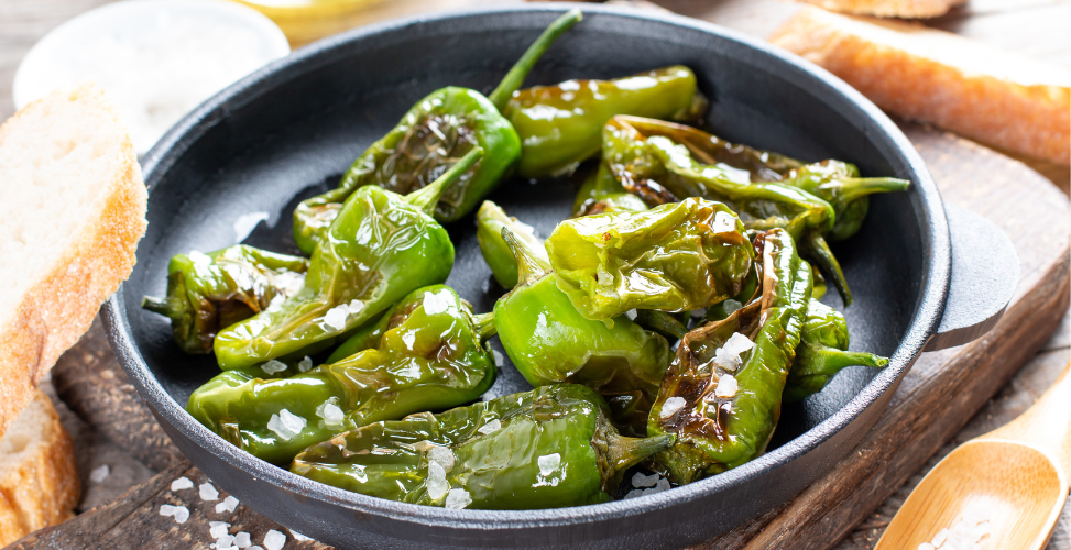 Wood Fired Padron Peppers