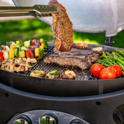 Pit Boss Sportsman 3 Portable Gas BBQ – 26,000 BTU, 3 Stainless Steel Burners, 3,066 sq. cm Cooking Area