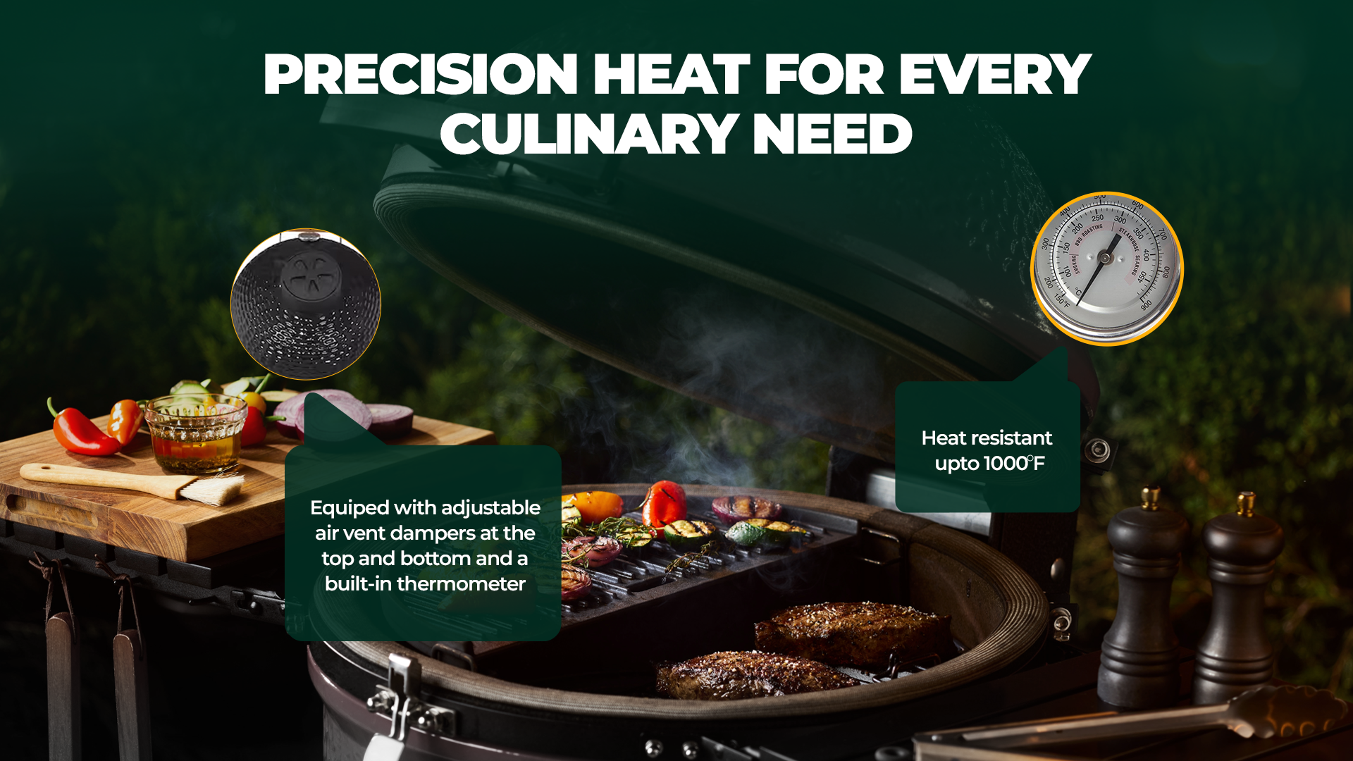 Alfresco Kamado Pro