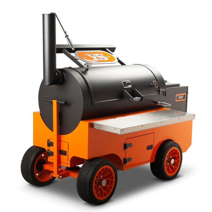 Yoder Smokers Cimarrons Pellet Smoker – Competition Cart  (PRE-ORDER)