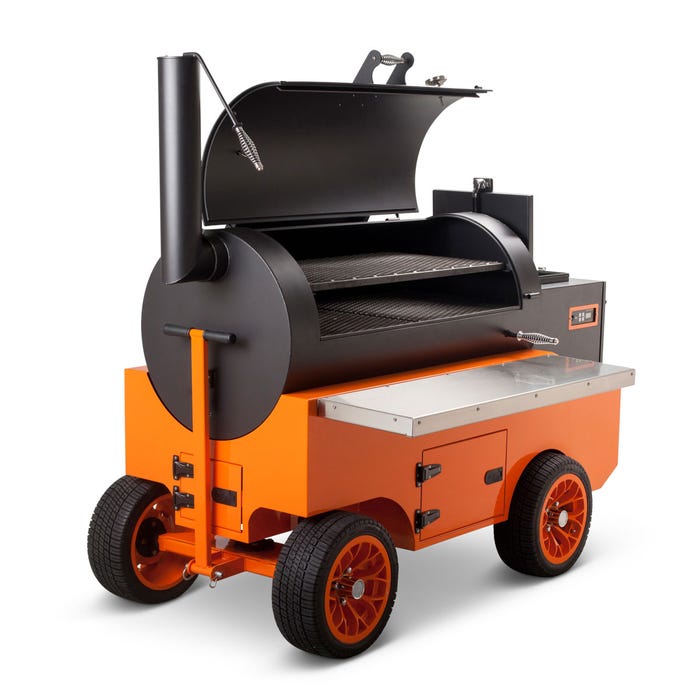 Yoder Smokers Cimarrons Pellet Smoker – Competition Cart  (PRE-ORDER)