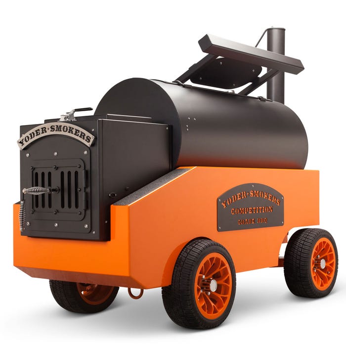 Yoder Smokers Cimarrons Pellet Smoker – Competition Cart  (PRE-ORDER)