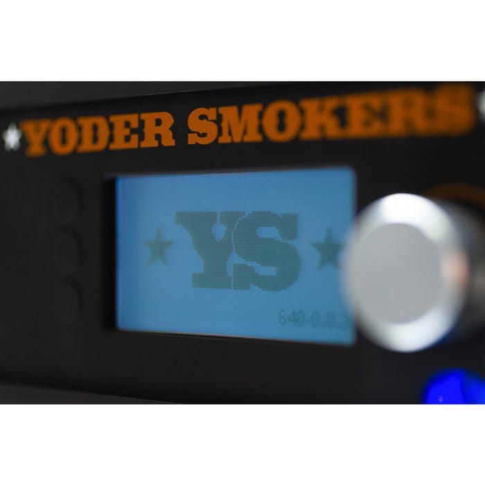 Yoder Smokers YS640s Pellet Grill – Comp Cart – Black